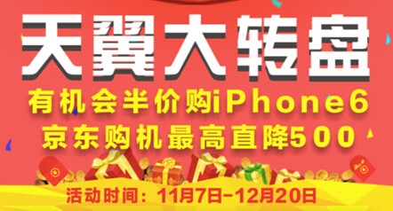 iPhone6、京东手机优惠券、100M宽带就在天翼大转盘(转载)-第2张图片-太平洋在线下载