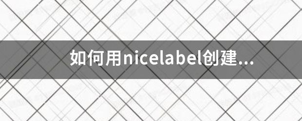 nicelabel苹果版:如何用nicelabel创建上下都有数字又妈它落亮当较怎参的条码