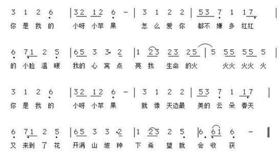 小苹果期末版歌词防溺水歌小苹果版歌词-第2张图片-太平洋在线下载